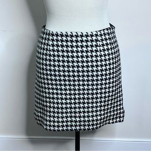 Vintage Houndstooth Skirt